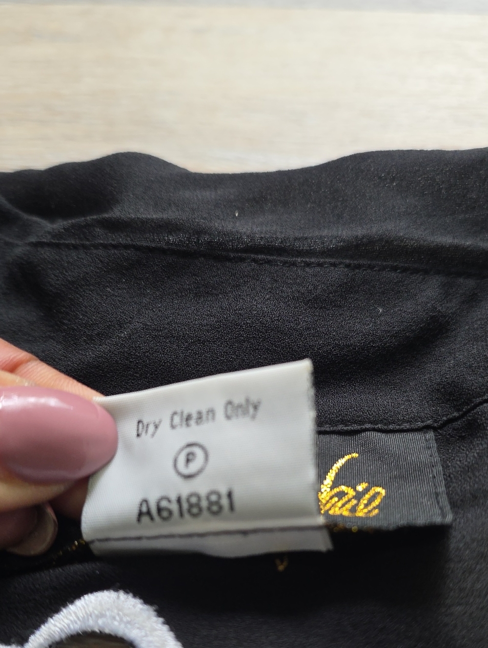 VNTG Womens Bob Mackie Wearable Art 100% Silk Embroidered Western Blouse Sz 1X - Picture 8 of 16
